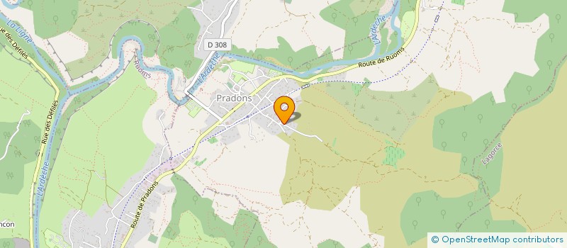 localisation de l'entreprise MADAME INGEBORG RUIGROK  PRADONS