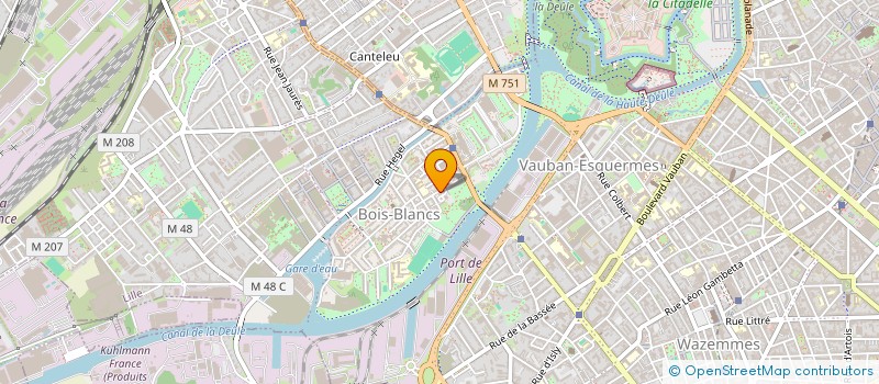 localisation de l'entreprise MADAME INGEBURG KLEMMER  LILLE