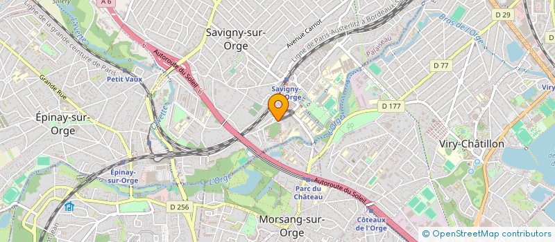 localisation de l'entreprise MADAME INGHA MAGO à SAVIGNY-SUR-ORGE
