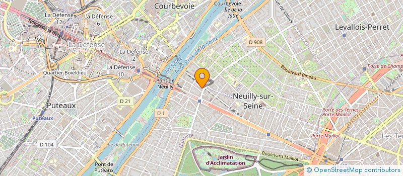 localisation de l'entreprise MADAME INGRID ADI BELZ ALVES à NEUILLY-SUR-SEINE