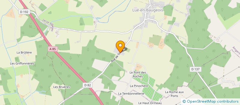 localisation de l'entreprise MADAME INGRID ADONAI à LOIRE-AUTHION