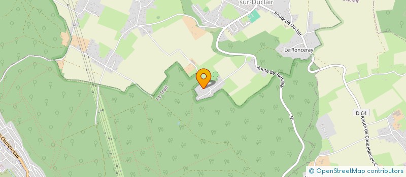 localisation de l'entreprise MADAME INGRID ALLONGE  SAINTE-MARGUERITE-SUR-DUCLAIR