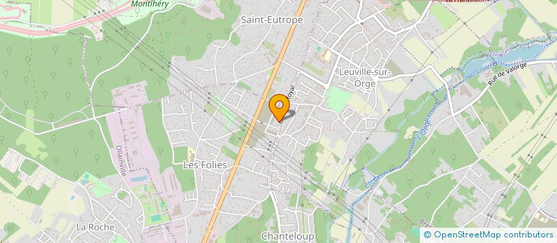 localisation de l'entreprise MADAME INGRID ARCE à SAINT-GERMAIN-LES-ARPAJON
