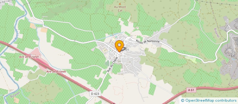 localisation de l'entreprise MADAME INGRID ARMSTRONG  RAISSAC-D'AUDE