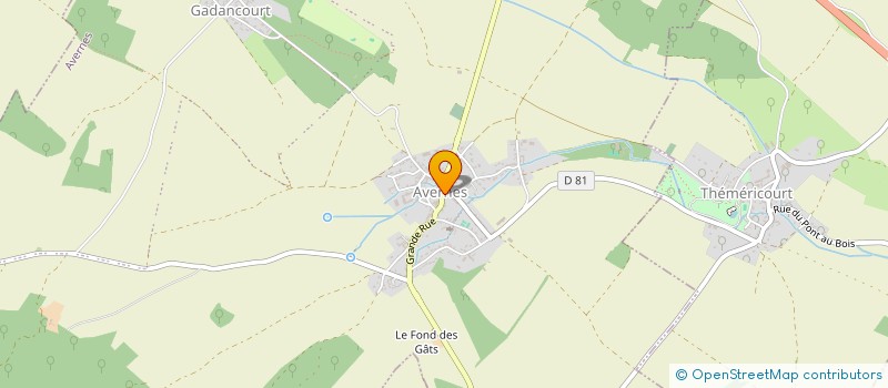 localisation de l'entreprise MADAME INGRID ARNOLD  AVERNES