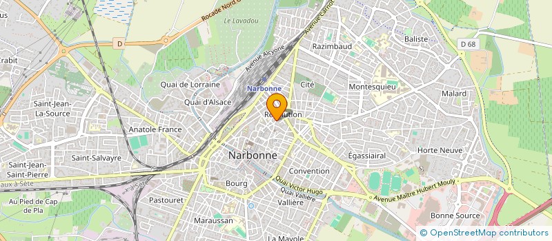 localisation de l'entreprise MADAME INGRID BARRANCOS à NARBONNE