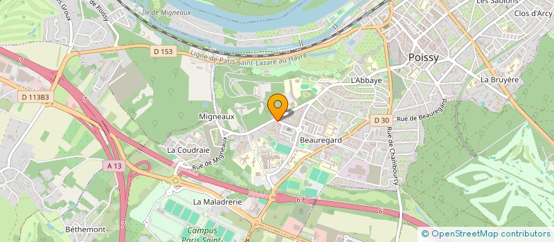 localisation de l'entreprise MADAME INGRID BATHILDE à DRANCY