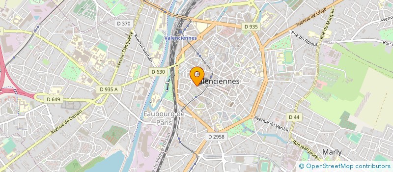 localisation de l'entreprise MADAME INGRID BEAUMONT à VALENCIENNES