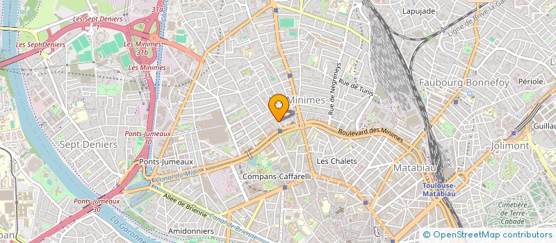 localisation de l'entreprise MADAME INGRID BERNARD  TOULOUSE