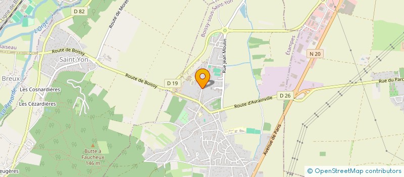 localisation de l'entreprise MADAME INGRID BERTHOUT  BOISSY-SOUS-SAINT-YON