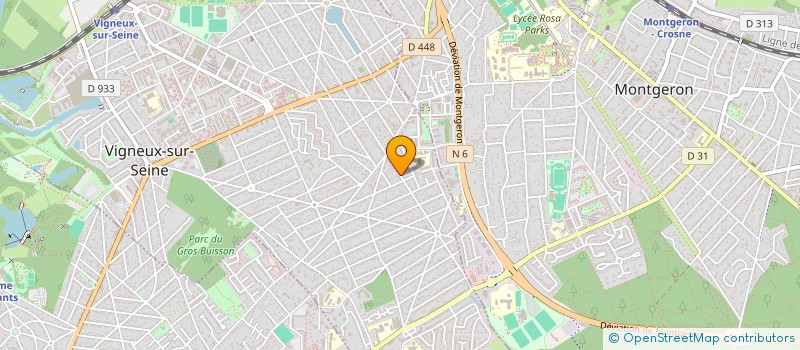 localisation de l'entreprise MADAME INGRID BERTHY à VIGNEUX-SUR-SEINE