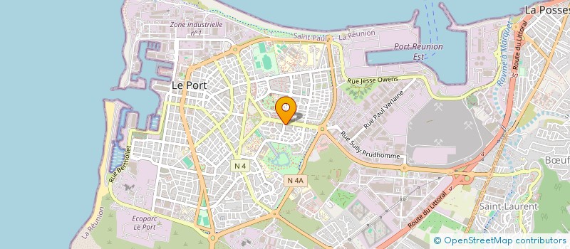 localisation de l'entreprise MADAME INGRID BIBOUSOU à LE PORT