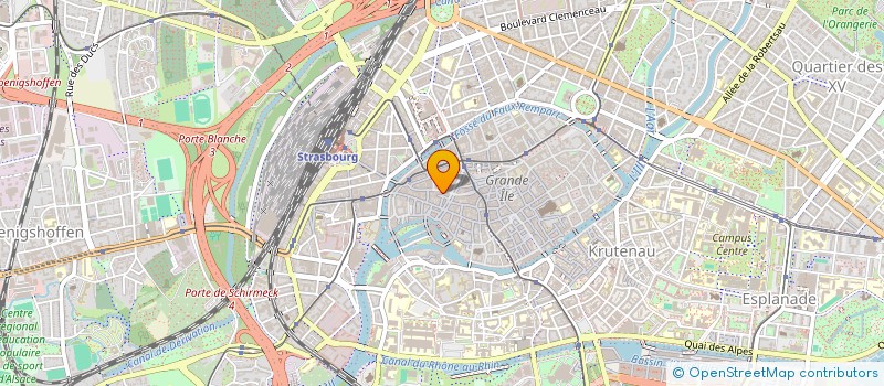 localisation de l'entreprise MADAME INGRID BITTON à STRASBOURG