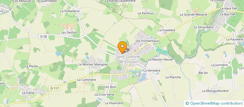 localisation de l'entreprise MADAME INGRID BLOUIN  SAINT-LUMINE-DE-CLISSON