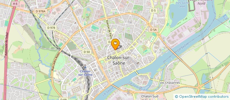 localisation de l'entreprise MADAME INGRID BOEYKENS  CHALON-SUR-SAONE