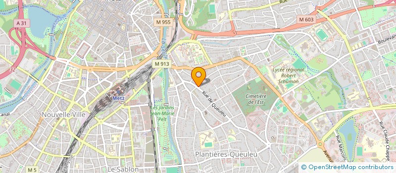 localisation de l'entreprise MADAME INGRID BOQUILLON  METZ