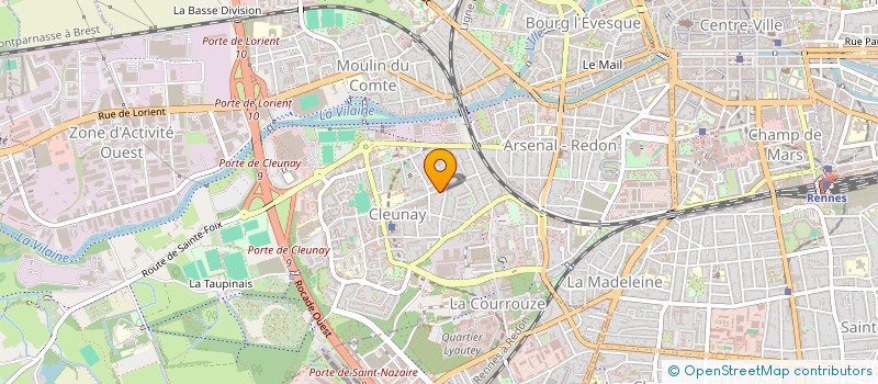 localisation de l'entreprise MADAME INGRID BORELLI  RENNES