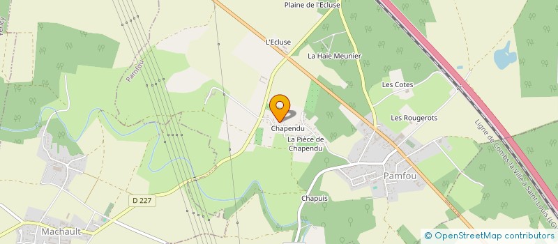 localisation de l'entreprise MADAME INGRID BRION  PAMFOU