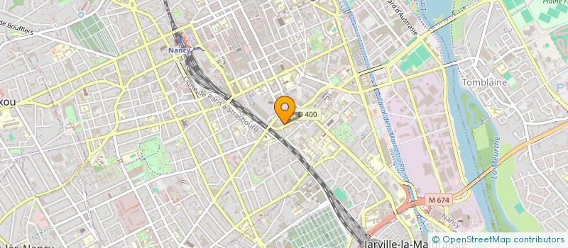 localisation de l'entreprise MADAME INGRID CALERO  NANCY