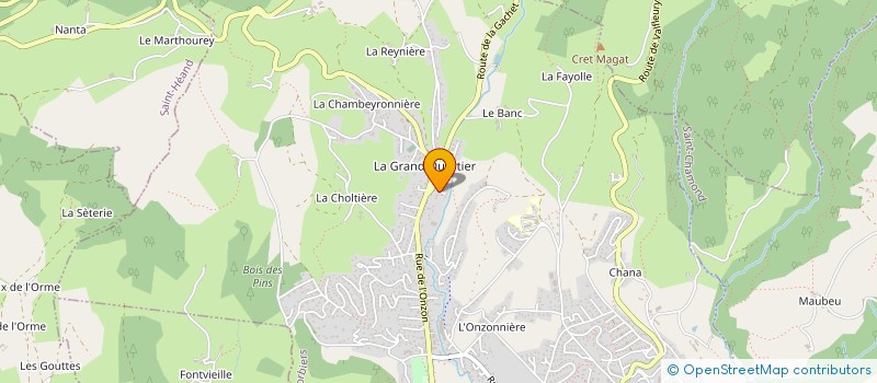 localisation de l'entreprise MADAME INGRID CATOIRE  SORBIERS