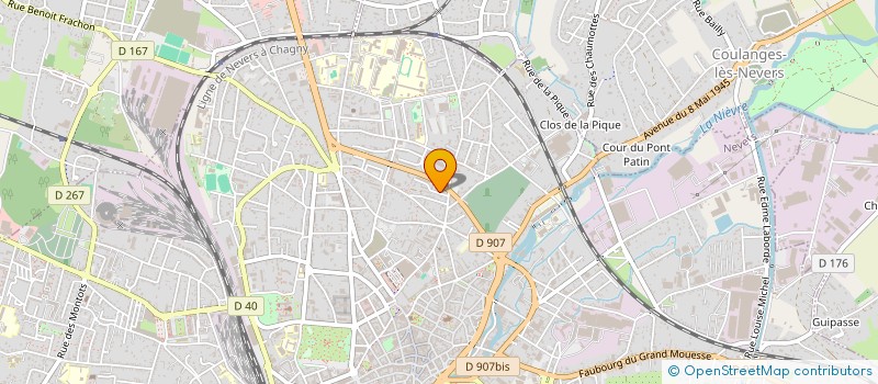 localisation de l'entreprise MADAME INGRID CECILE MARIE DUPUIS à NEVERS