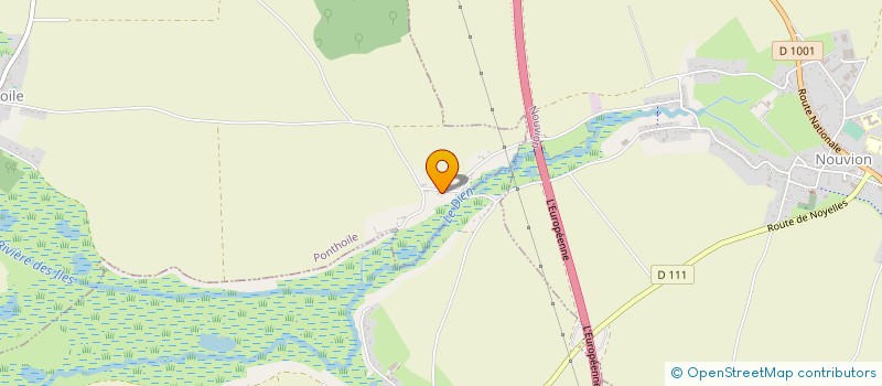 localisation de l'entreprise MADAME INGRID CHEMIN  PONTHOILE