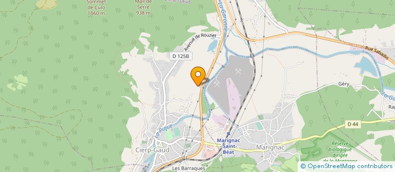 localisation de l'entreprise MADAME INGRID CHICHARRO AGUAY  CIERP-GAUD