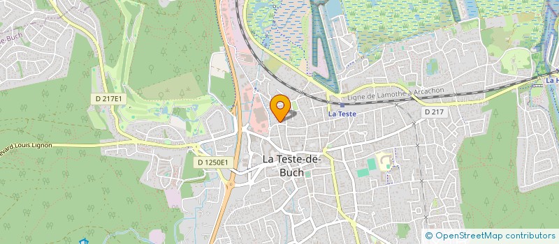 localisation de l'entreprise MADAME INGRID CHRISTOFFELS  LA TESTE-DE-BUCH