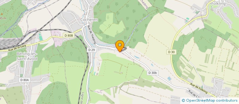 localisation de l'entreprise MADAME INGRID COCU  COCHEREN