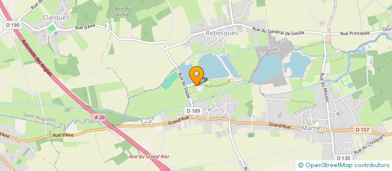 localisation de l'entreprise MADAME INGRID DECROIX  SAINT-AUGUSTIN