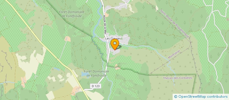 localisation de l'entreprise MADAME INGRID DEKNUDT  MONTSERET