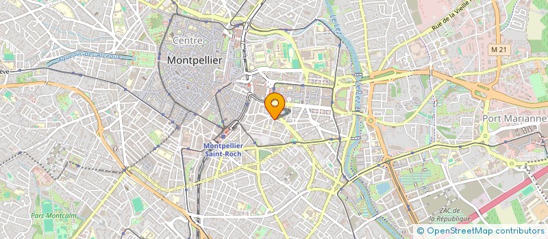 localisation de l'entreprise MADAME INGRID DELPECH à MONTPELLIER