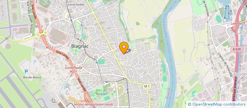 localisation de l'entreprise MADAME INGRID DEMICH  BLAGNAC