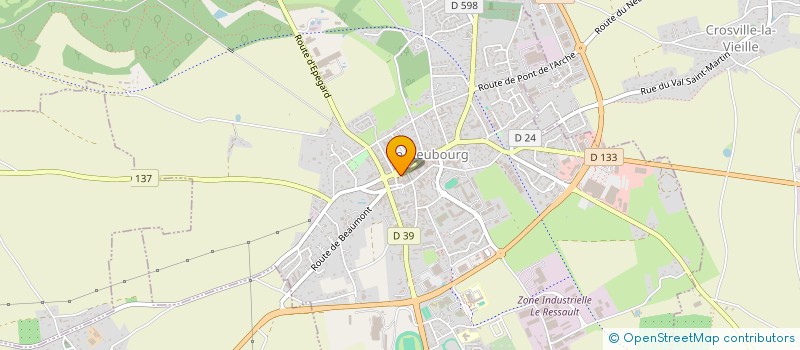 localisation de l'entreprise MADAME INGRID DUCHEMIN à LE NEUBOURG