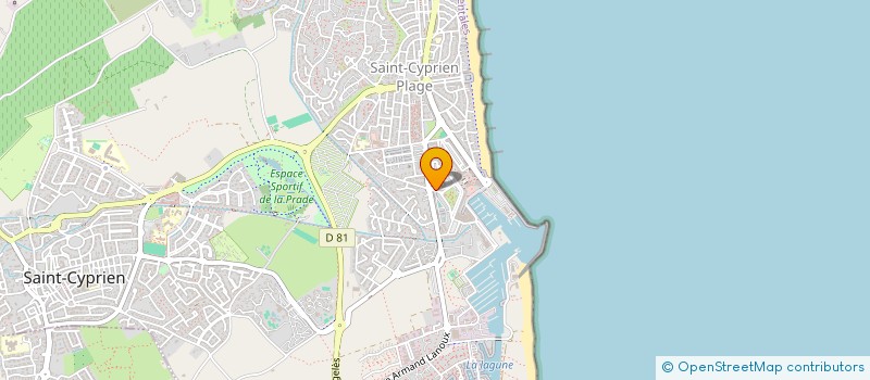 localisation de l'entreprise MADAME INGRID DUPLAQUET  SAINT-CYPRIEN