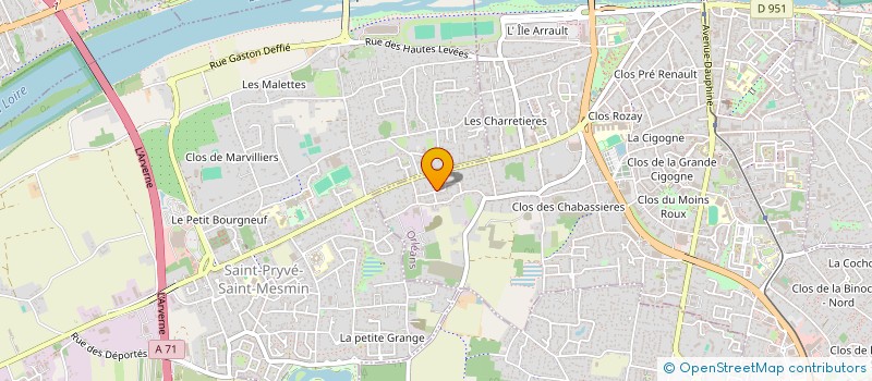 localisation de l'entreprise MADAME INGRID FOUASSE à ORLEANS