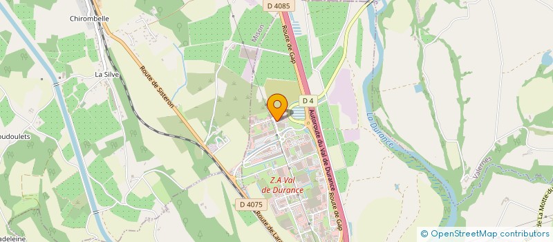 localisation de l'entreprise MADAME INGRID GIRARD  SISTERON