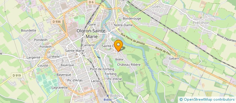 localisation de l'entreprise MADAME INGRID GOMEZ HERNANDEZ à OLORON-SAINTE-MARIE