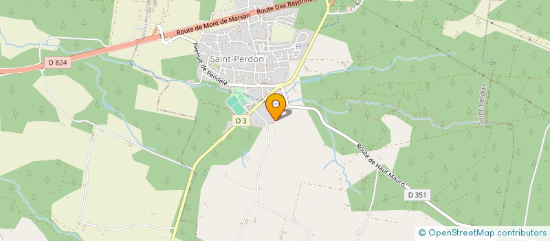 localisation de l'entreprise MADAME INGRID GRARD  SAINT-AVIT