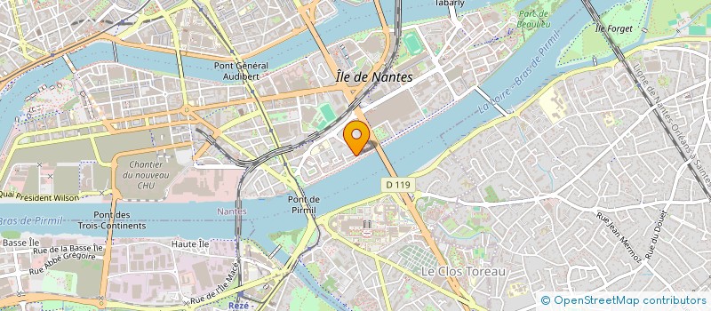 localisation de l'entreprise MADAME INGRID GUEZO à NANTES