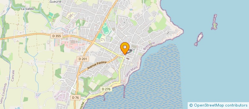 localisation de l'entreprise MADAME INGRID HABERSAAT  CANCALE