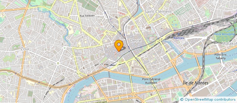 localisation de l'entreprise MADAME INGRID HAMARD  VERTOU