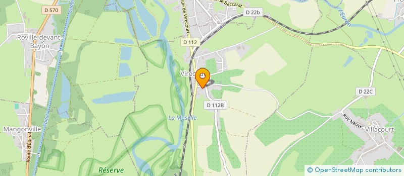 localisation de l'entreprise MADAME INGRID JEANSON  VIRECOURT