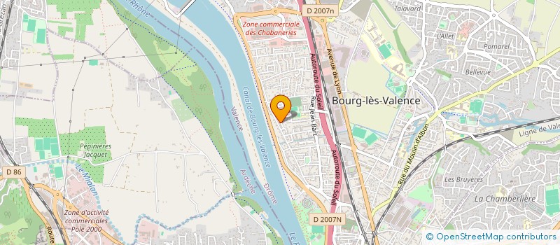 localisation de l'entreprise MADAME INGRID JOLIVET à BOURG-LES-VALENCE