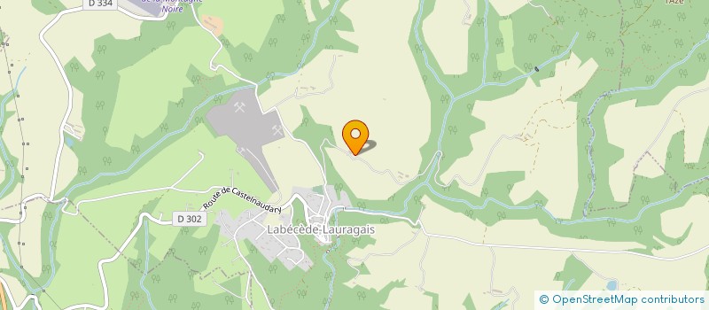 localisation de l'entreprise MADAME INGRID KEIMES  LABECEDE-LAURAGAIS