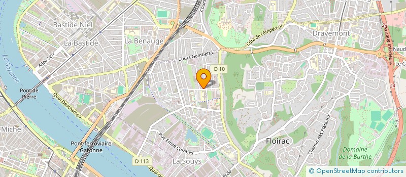 localisation de l'entreprise MADAME INGRID LAINEZ MORENO  FLOIRAC