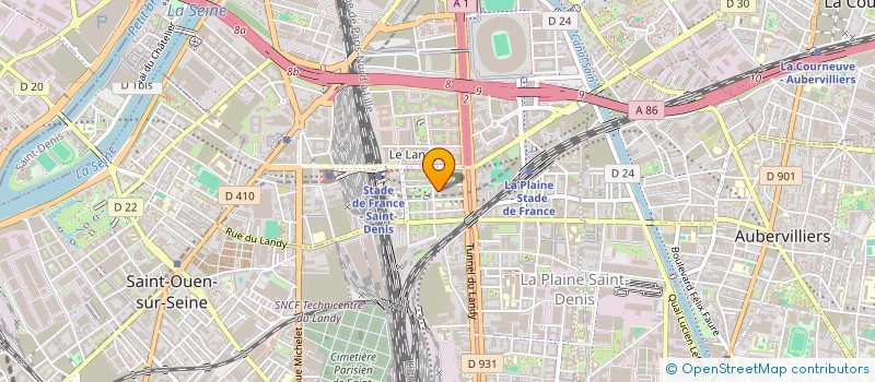 localisation de l'entreprise MADAME INGRID LEAUTEY  SAINT-DENIS