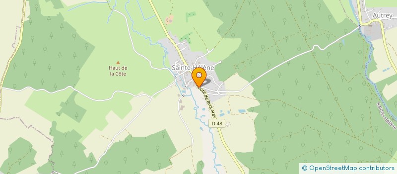 localisation de l'entreprise MADAME INGRID LECOANET à SAINTE-HELENE
