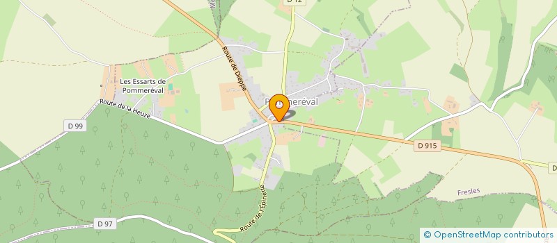 localisation de l'entreprise MADAME INGRID LELLIG  POMMEREVAL