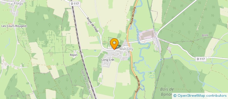 localisation de l'entreprise MADAME INGRID LENGAIGNE  TOURNUS